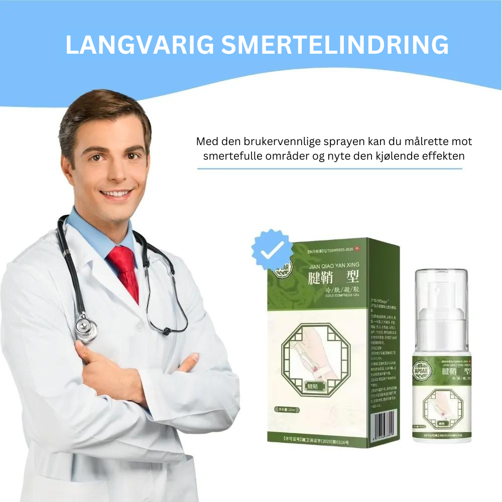 NerveCool® | Nummenheten er over: Rask lindring av nevropati med kinesisk urtespray!